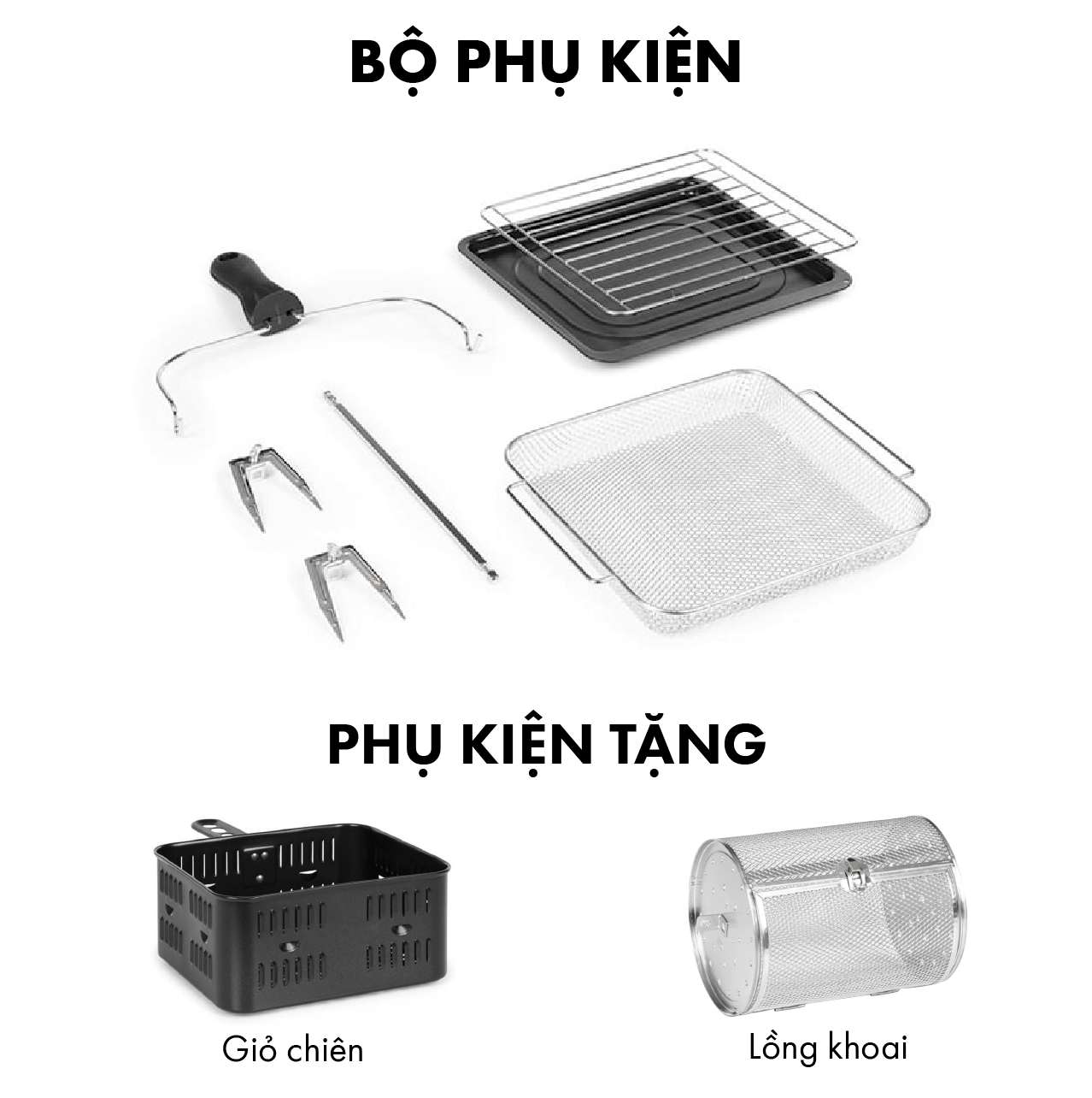Alternative view of NỒI CHIÊN KHÔNG DẦU 12L KLARSTEIN AEROVITAL CUBE