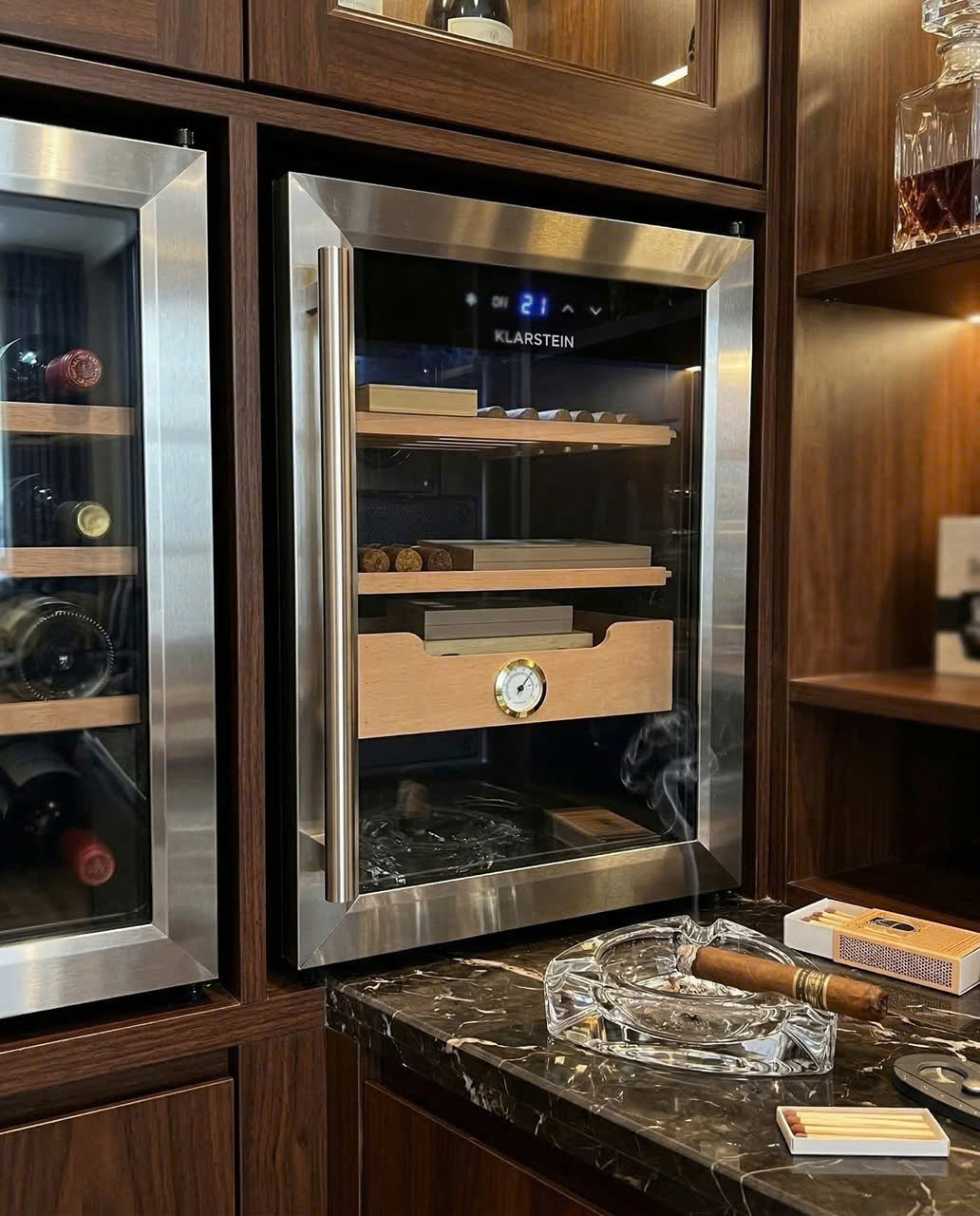 TỦ CIGAR KLARSTEIN EL PRESIDENTE 37L - Ảnh 2