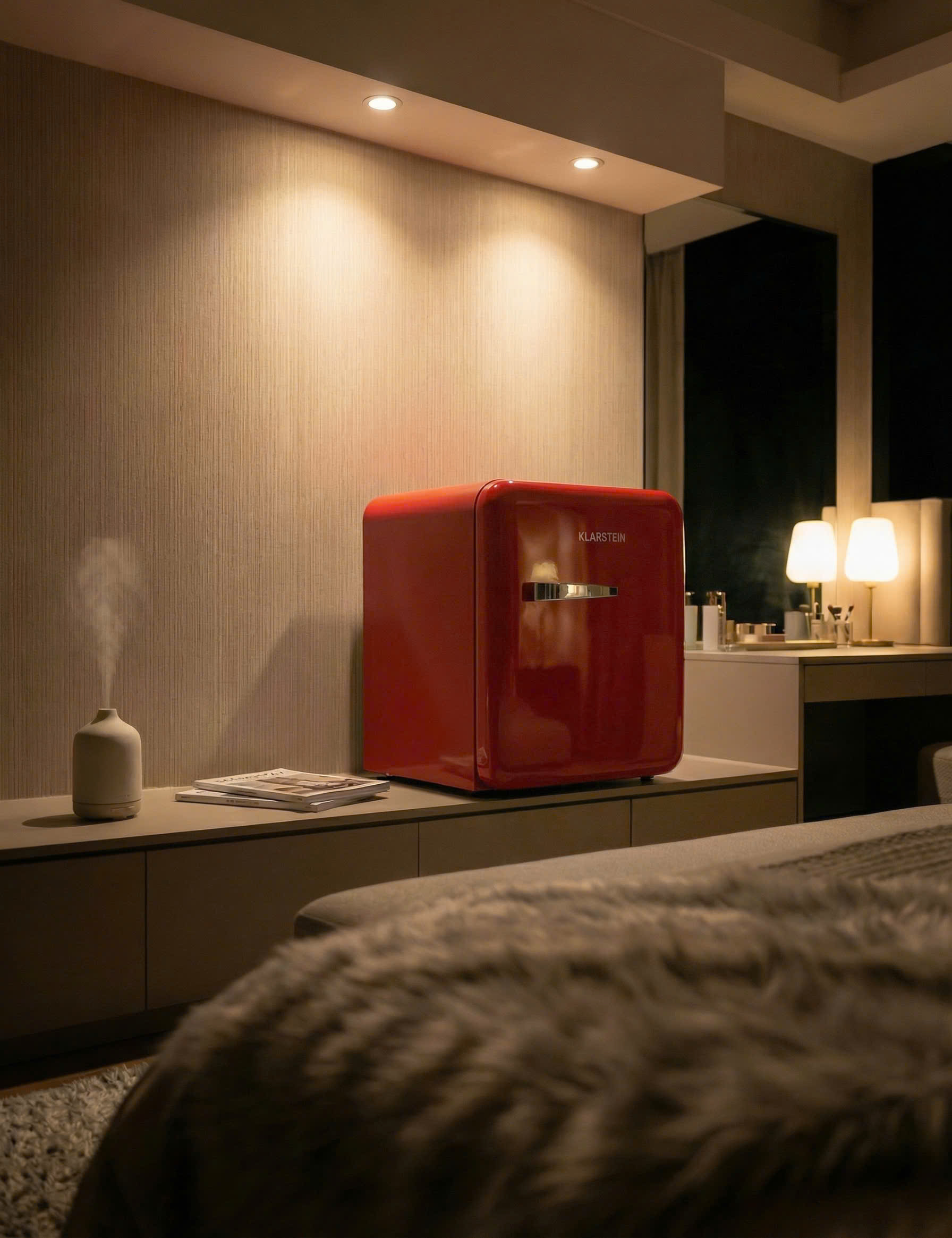 TỦ LẠNH KLARSTEIN AUDREY MINI RETRO 48L - Ảnh 3