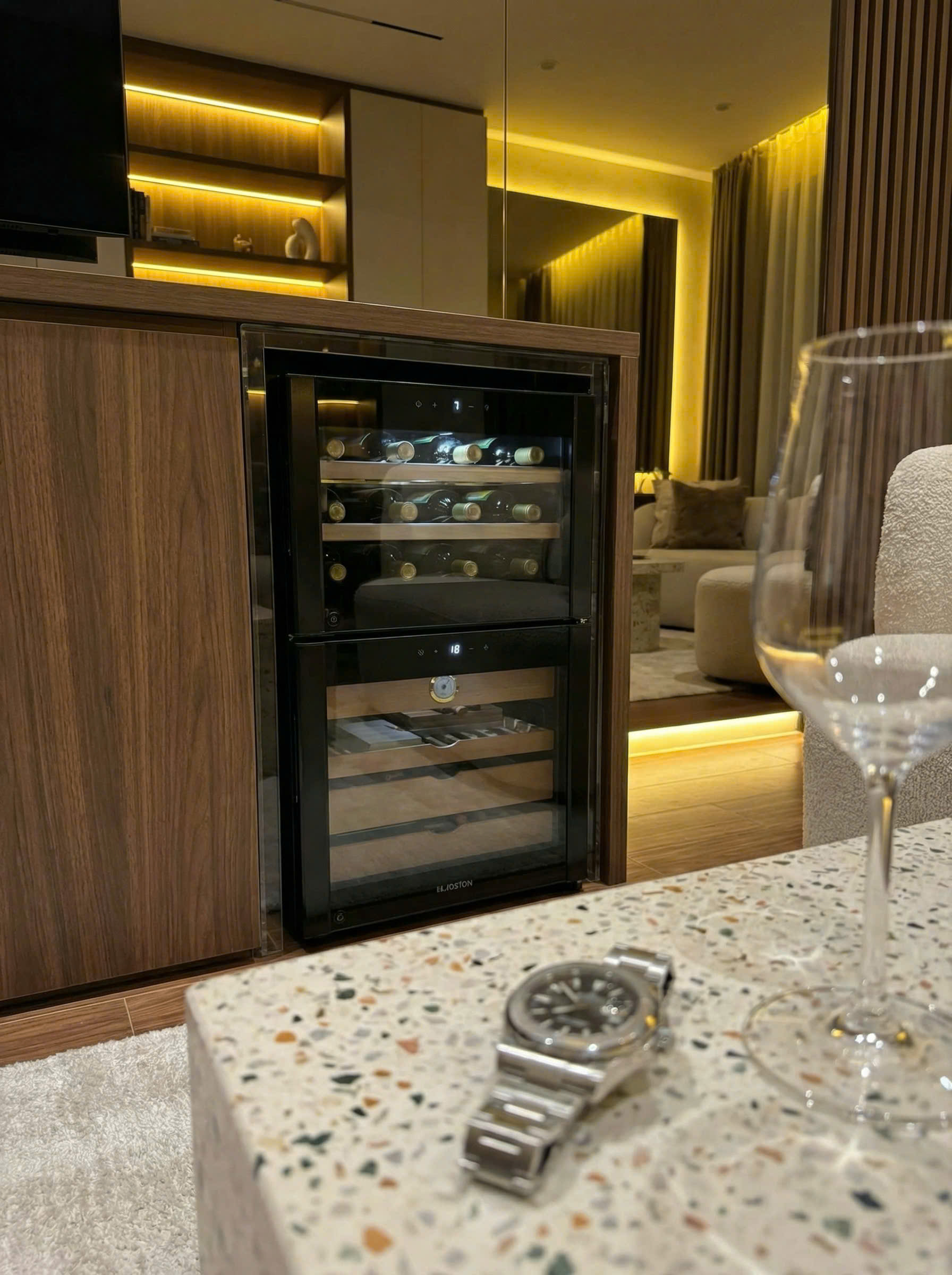 TỦ BẢO QUẢN RƯỢU VANG KLARSTEIN EL DORADO 108L - Ảnh 4