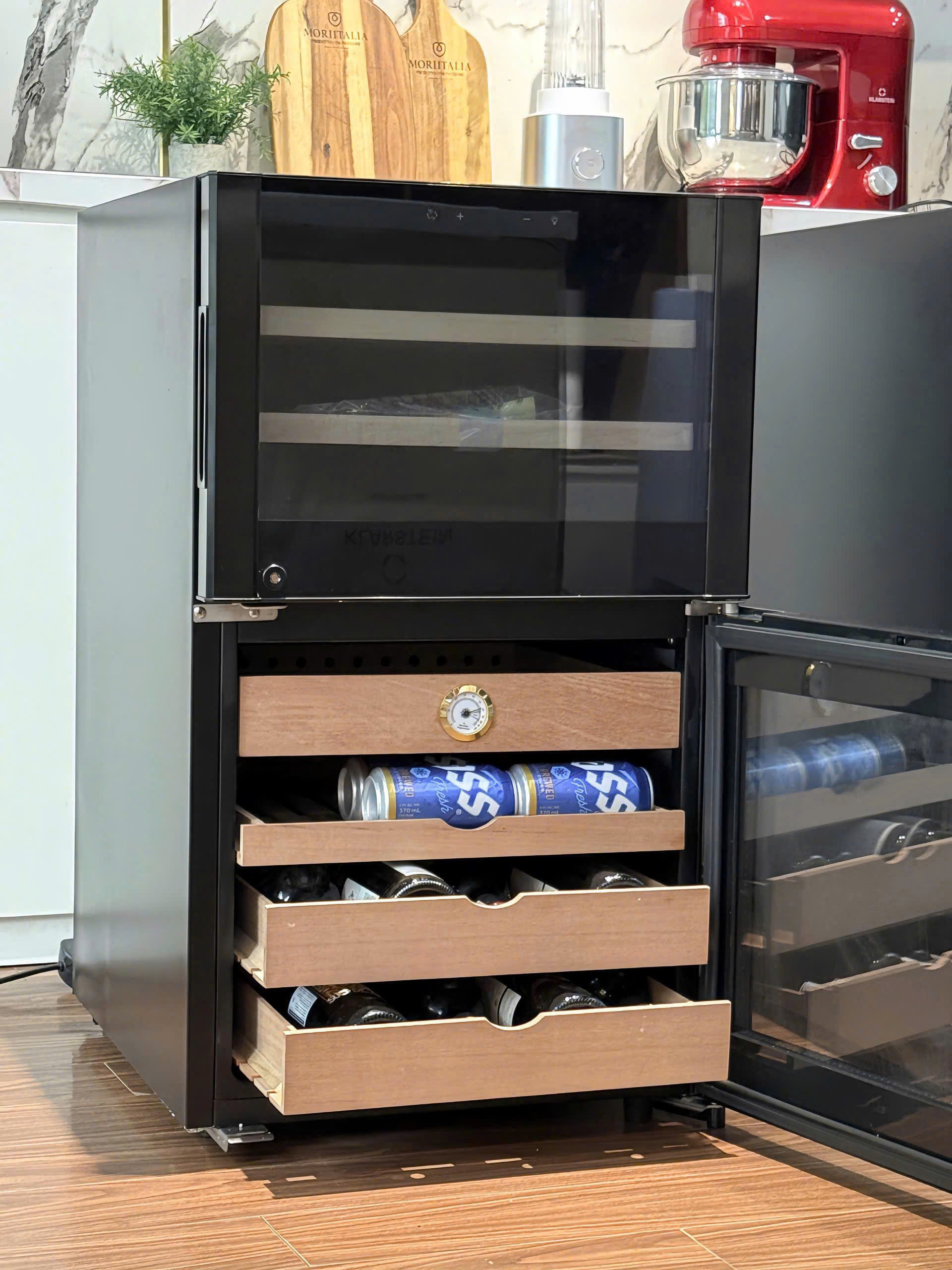 TỦ BẢO QUẢN RƯỢU VANG KLARSTEIN EL DORADO 108L - Ảnh 5
